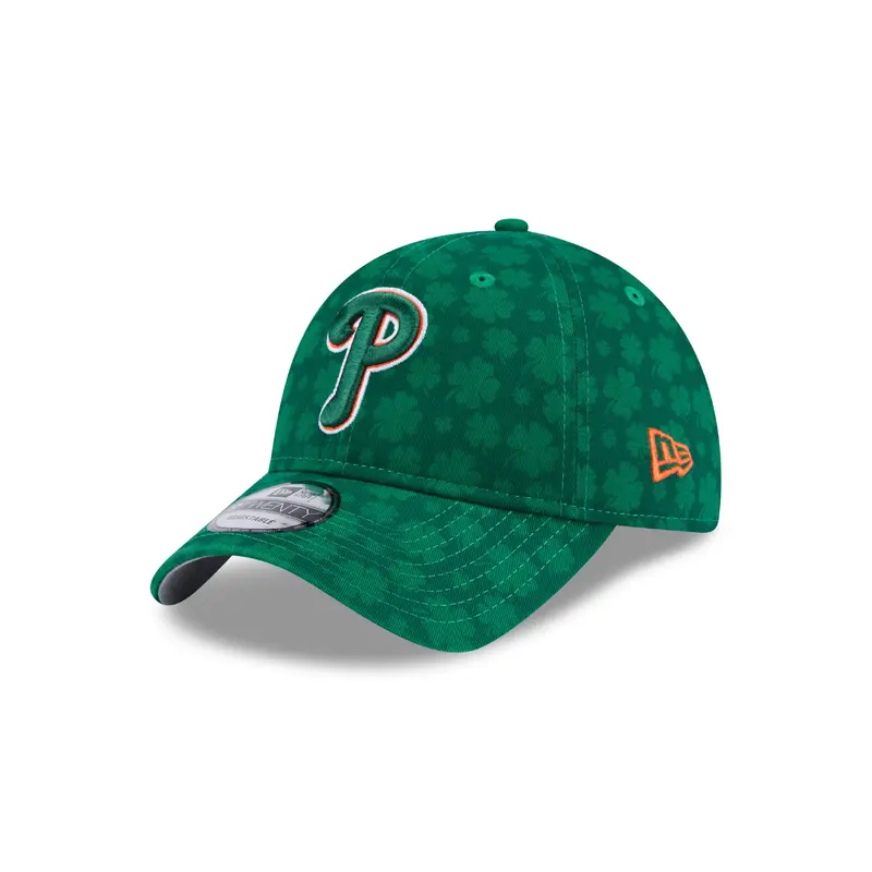 Jersey Shore BlueClaws New Era Phillies Irish 9TWENTY Adjustable