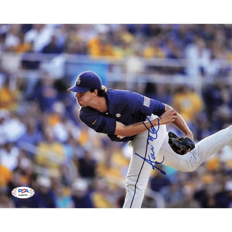 AARON NOLA signed 8x10 photo PSA/DNA Philadelphia Phillies Autographed