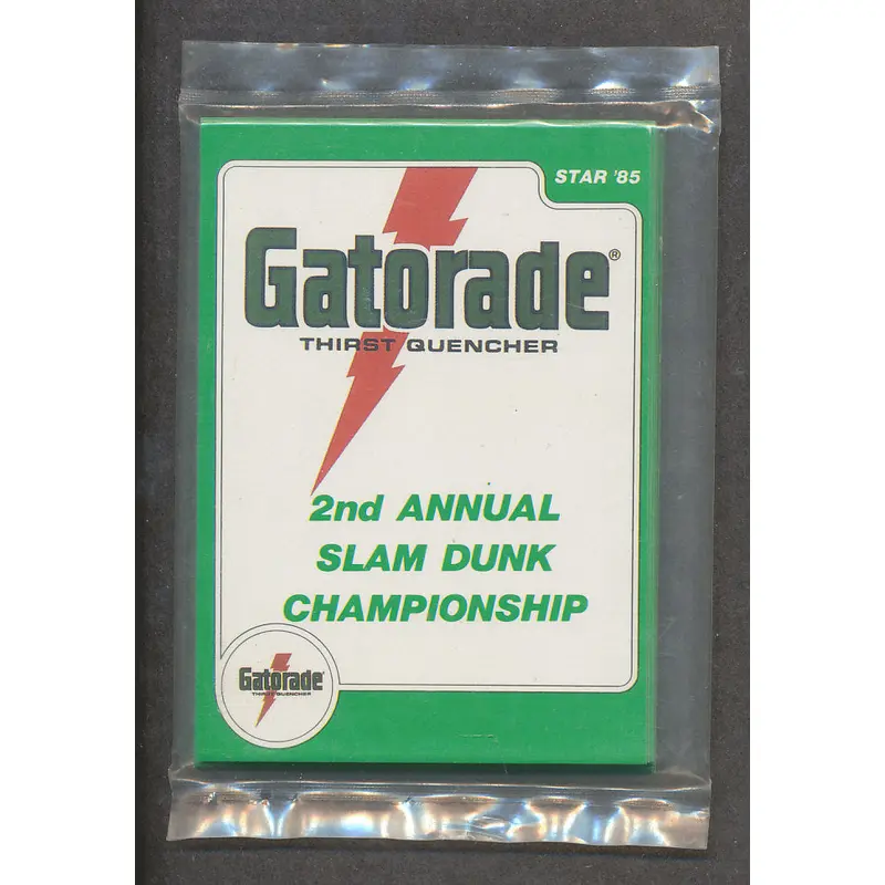 1985 Star Basketball Gatorade Slam Complete Set (Sealed)