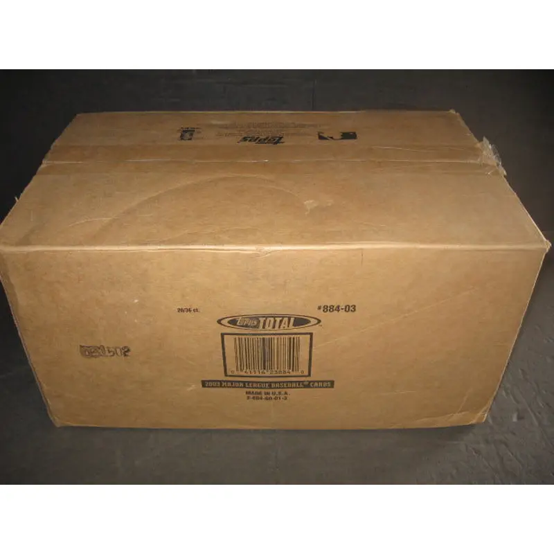 2003 Topps Total Baseball Case (Retail) (20 Box)