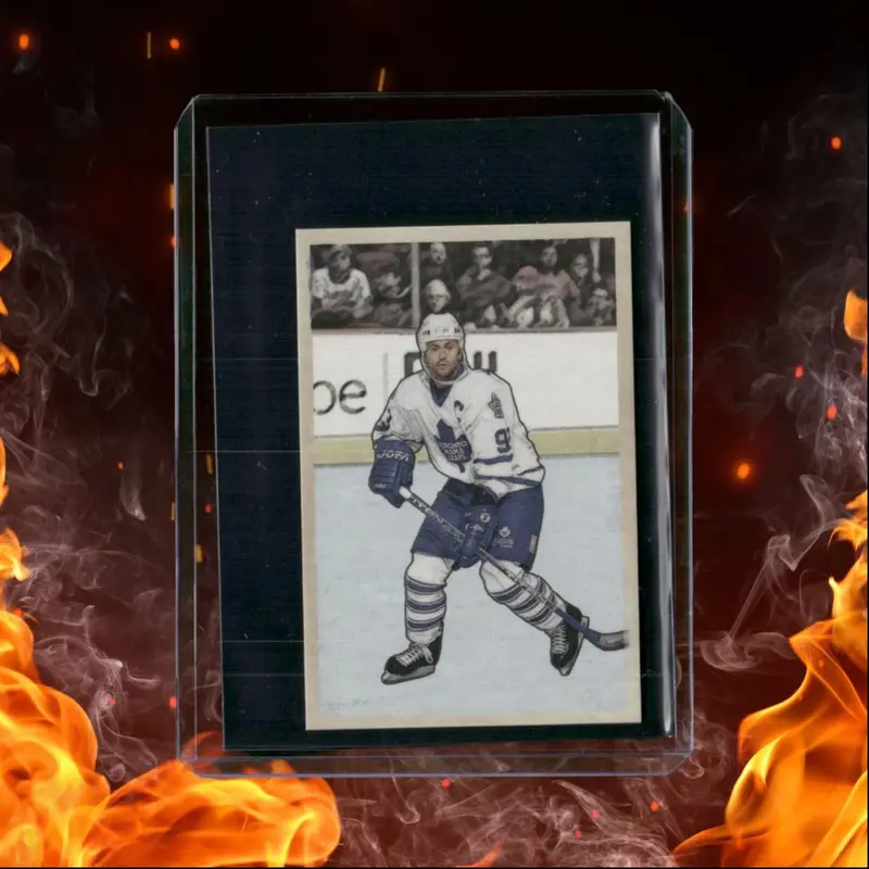 2023-24 Upper Deck Parkhurst Champions Doug Gilmour 52 Retros Mini Blank Back