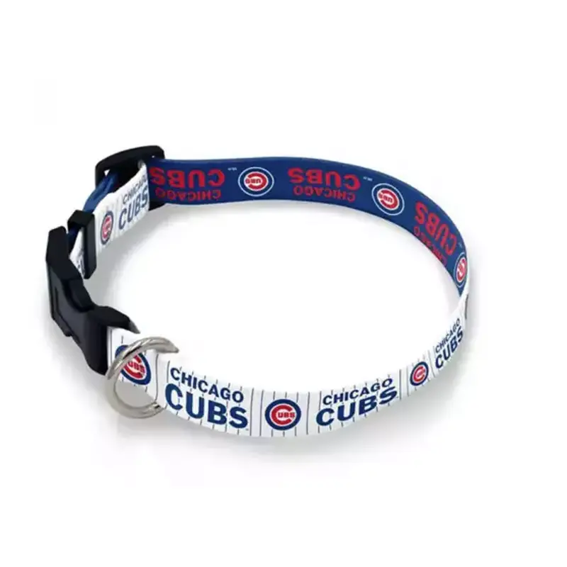 Chicago Cubs Dog Collar