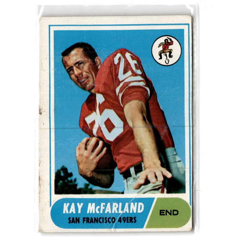1968 Topps Kay McFarland #113