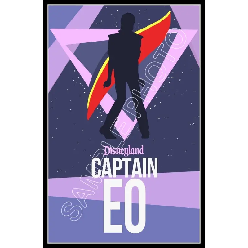 Disneyland Captain EO Poster 11X17 - 1266