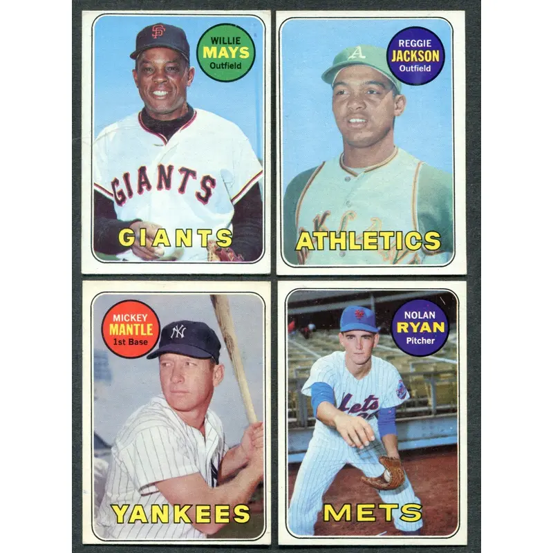 1969 Topps Baseball Complete Set VG/EX (664) (24-591)