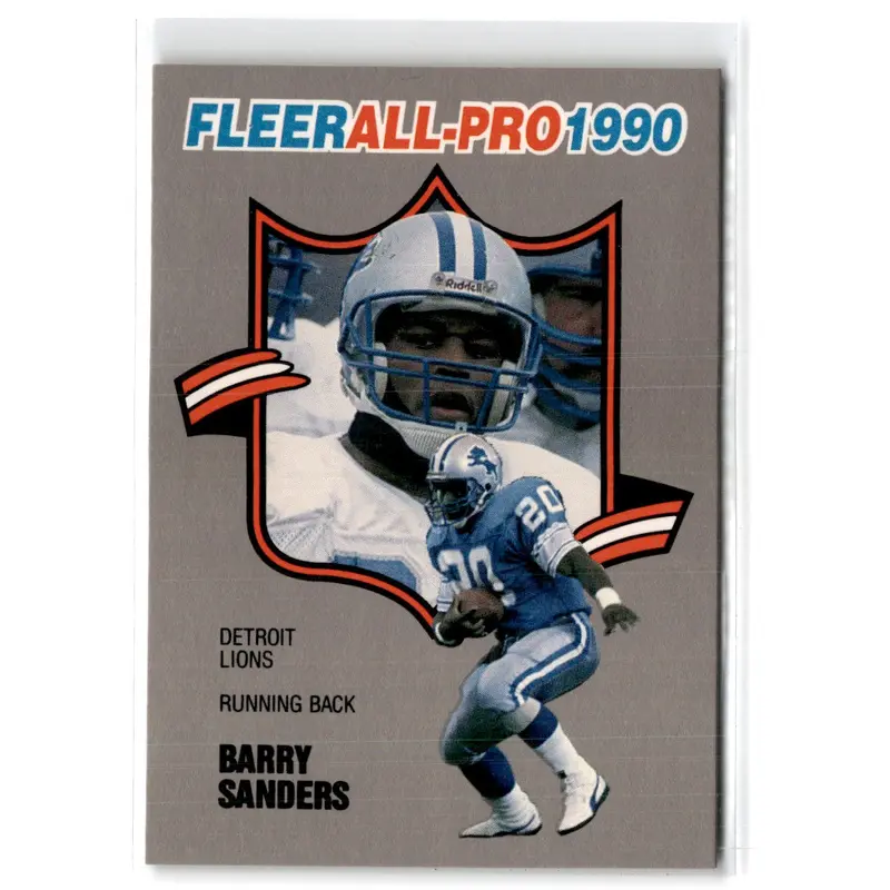 1990 Fleer All-Pro Barry Sanders #4