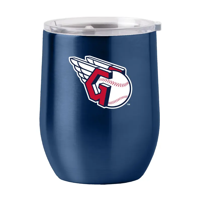 Cleveland Guardians 16oz Gameday Stainless Curved Beverage