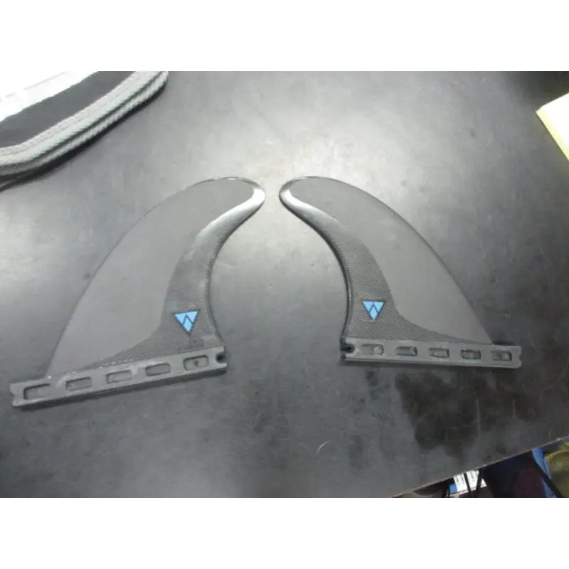 Used Futures Mens M Carbon Blue Dual Fins (Set of 2)