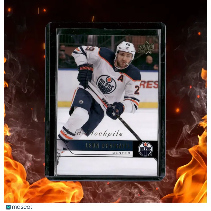 2021-22 Upper Deck Leon Draisaitl 2006-07 Retro Gold Stockpile #T-29