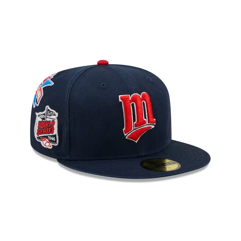 Minnesota Twins Cooperstown Patch 59FIFTY Cap - Navy