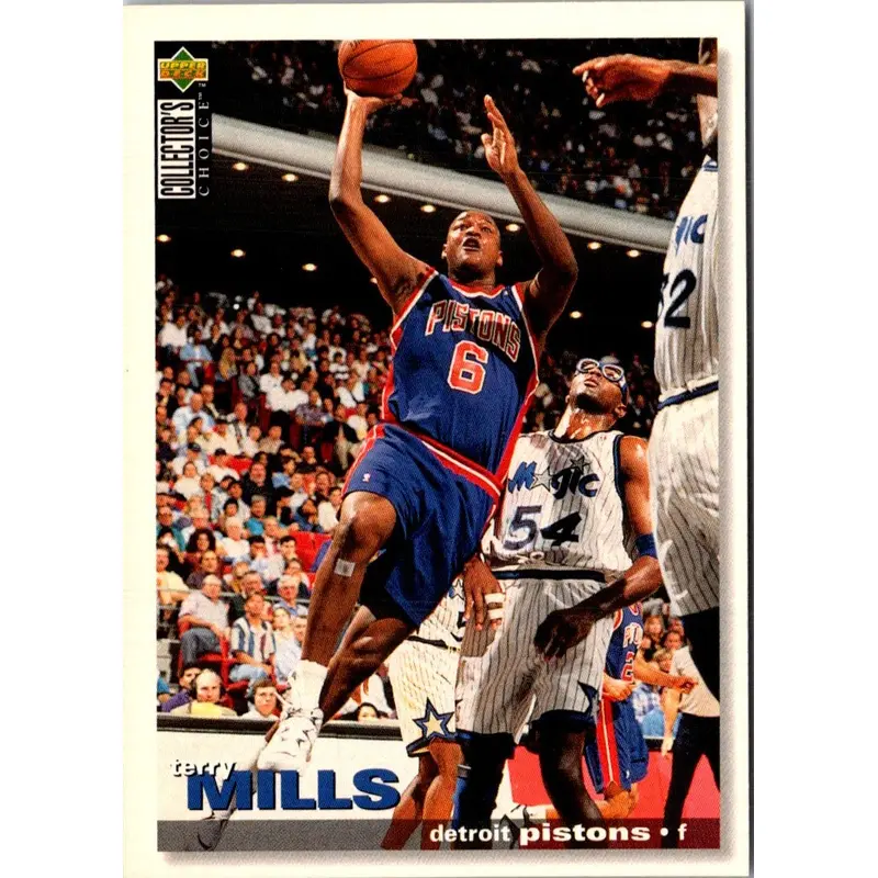 1995 Collector's Choice Terry Mills #214