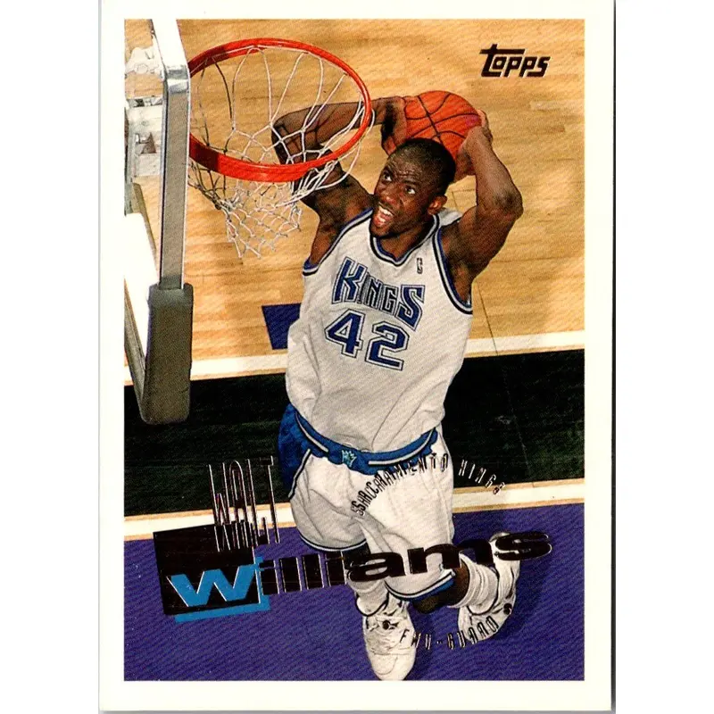 1995 Topps Walt Williams #81