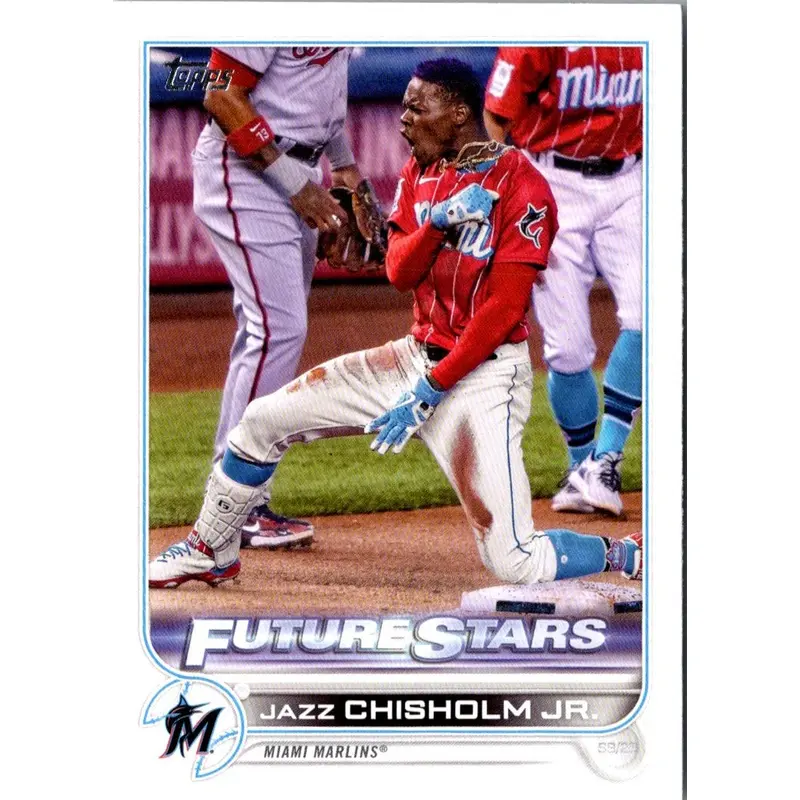 2022 Topps X MLB Players Exclusive Jazz Chisholm Jr. #7