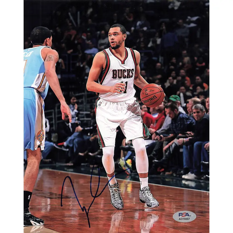 MICHAEL CARTER-WILLIAMS signed 8x10 photo PSA/DNA Milwaukee Bucks Autographed