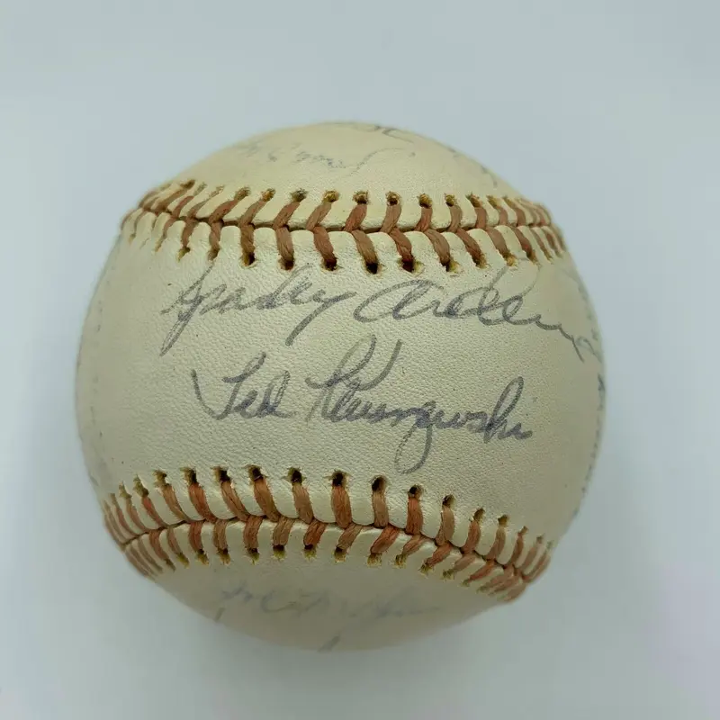 RARE 1976 Cincinnati Reds World Series Champs Team Signed Baseball With JSA COA