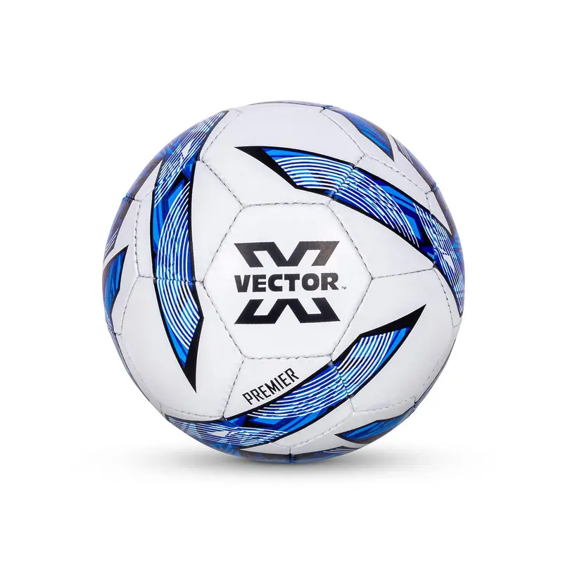 Vector X Premier Synthetic Rubberized Hand Stitched Football | Kibi Sports
