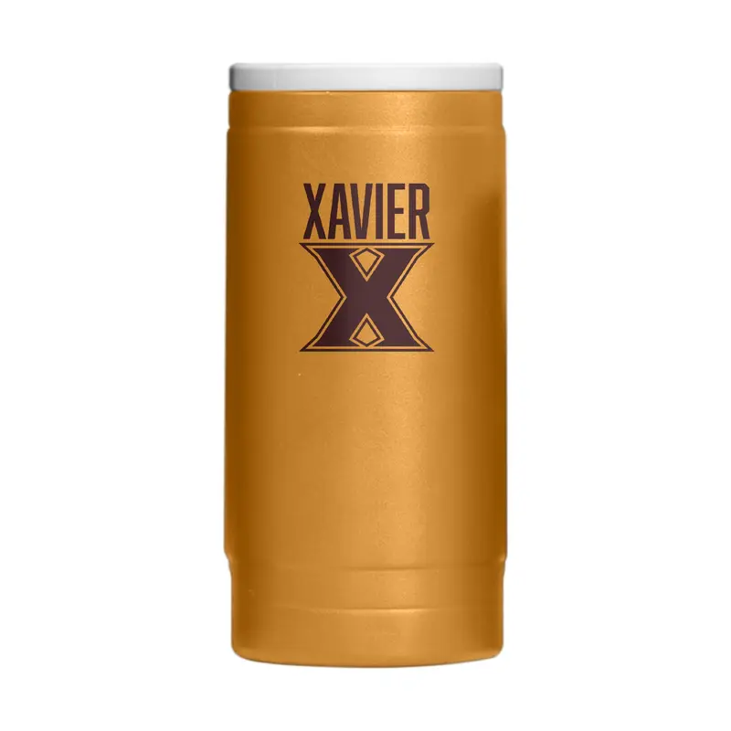 Xavier 12oz Oak Huddle Powdercoat SlimCan Coolie