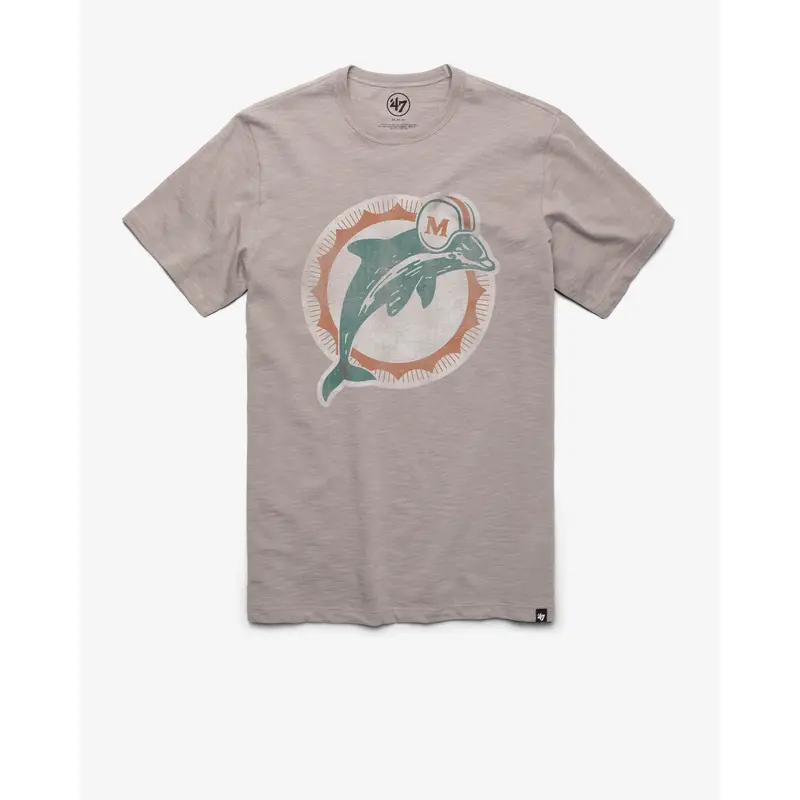 MIAMI DOLPHINS HISTORIC GRIT '47 SCRUM TEE
