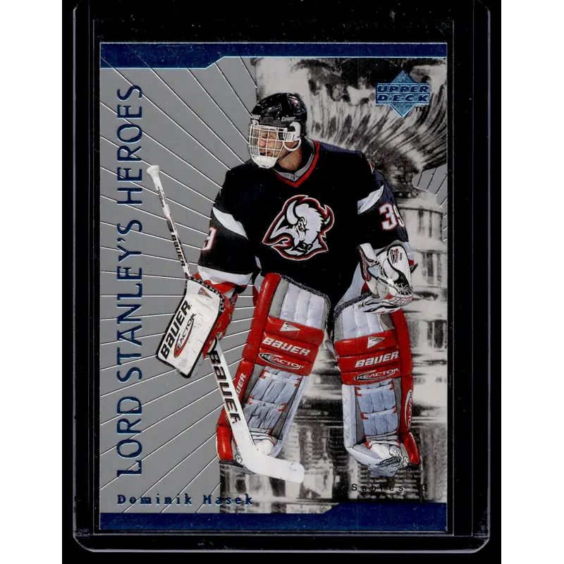 1998-99 Upper Deck - Lord Stanley's Heroes - Dominik Hasek #LS27