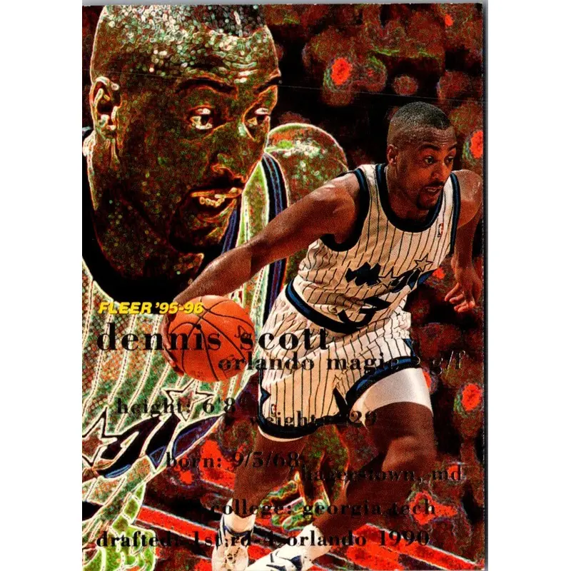 1995 Fleer European Dennis Scott #132