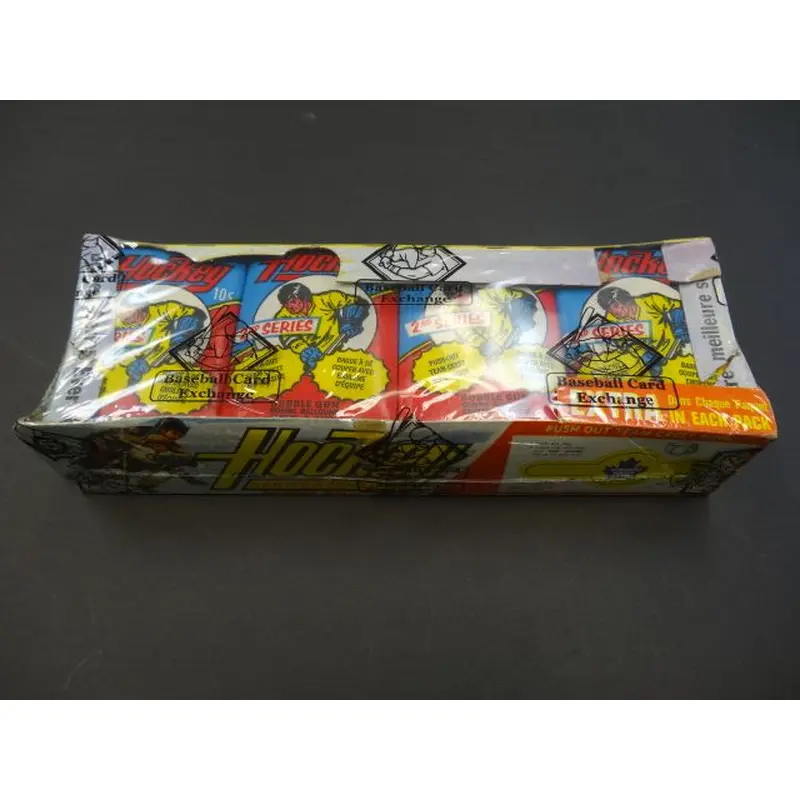 1973/74 OPC O-Pee-Chee Hockey Unopened Series 2 Wax Box (Authenticate)