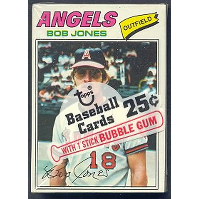 1977 Topps Baseball Unopened Cello Pack