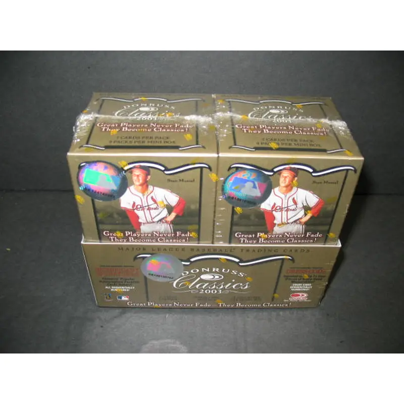 2003 Donruss Classics Baseball Box (Hobby)