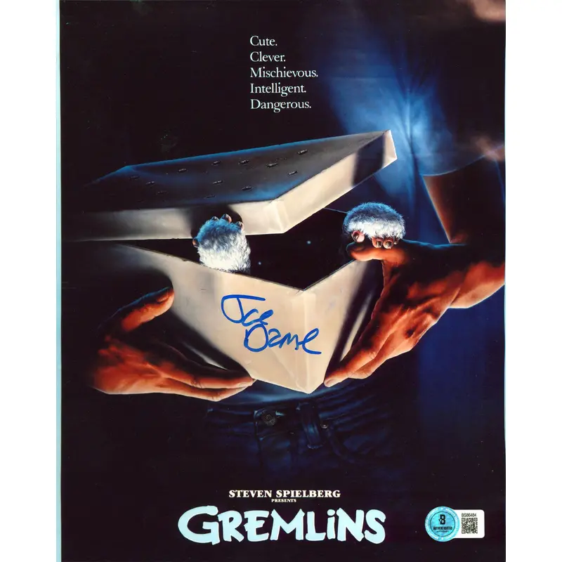 Joe Dante Gremlins Authentic Signed 8x10 Vertical Photo BAS 9