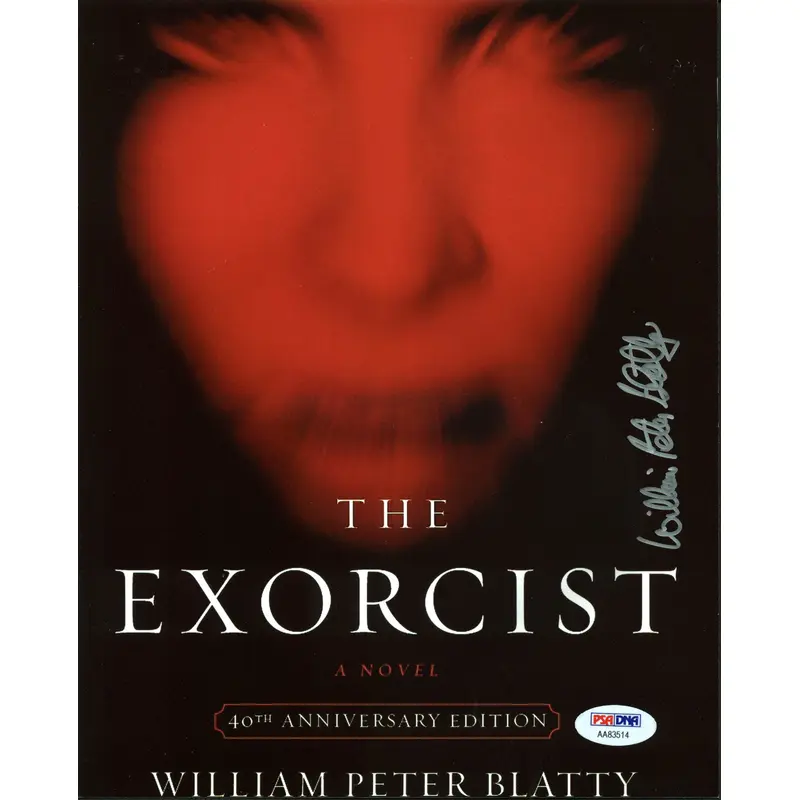 William Peter Blatty The Exorcist Authentic Signed 8X10 Photo PSA/DNA #AA83514