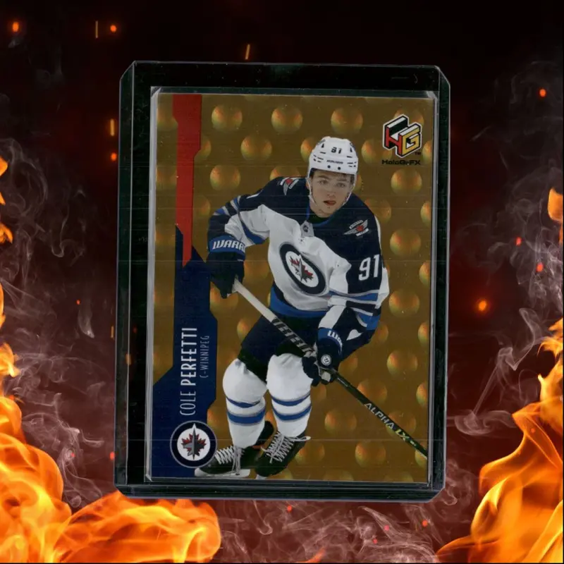 2021-22 Upper Deck Cole Perfetti HoloGrFx Gold SP Rookie #HG-4