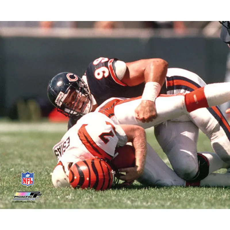 Dan Hampton "Classic Sack" c.1985 Chicago Bears Poster Print - Photofile