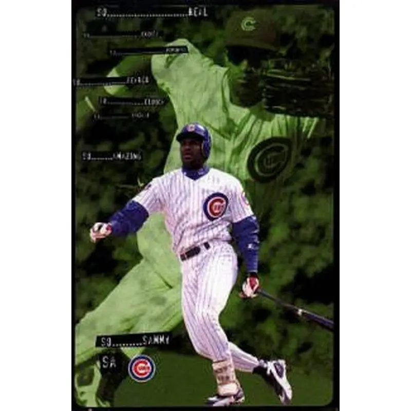 Sammy Sosa "So..." Chicago Cubs Poster - Costacos 1998