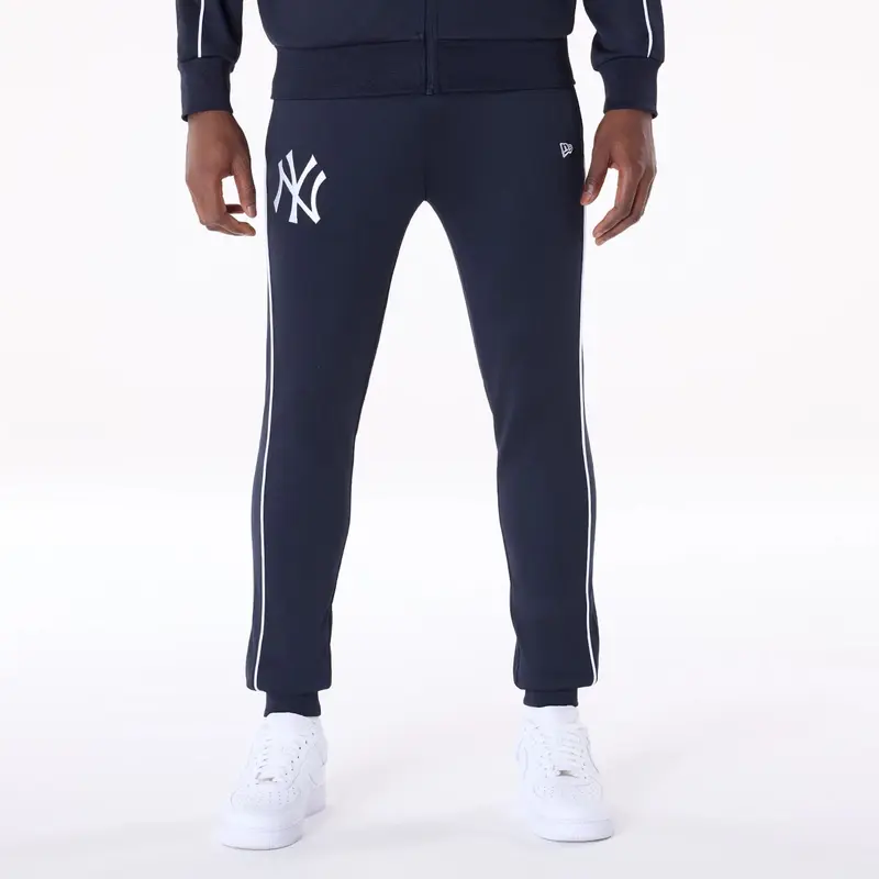 New York Yankees MLB Track Pants Navy Fleece Joggers