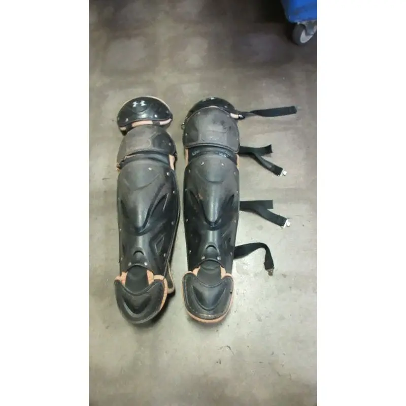 Used Under Armour Victory UALG2-SRVS Catcher's Shin Guards - wear
