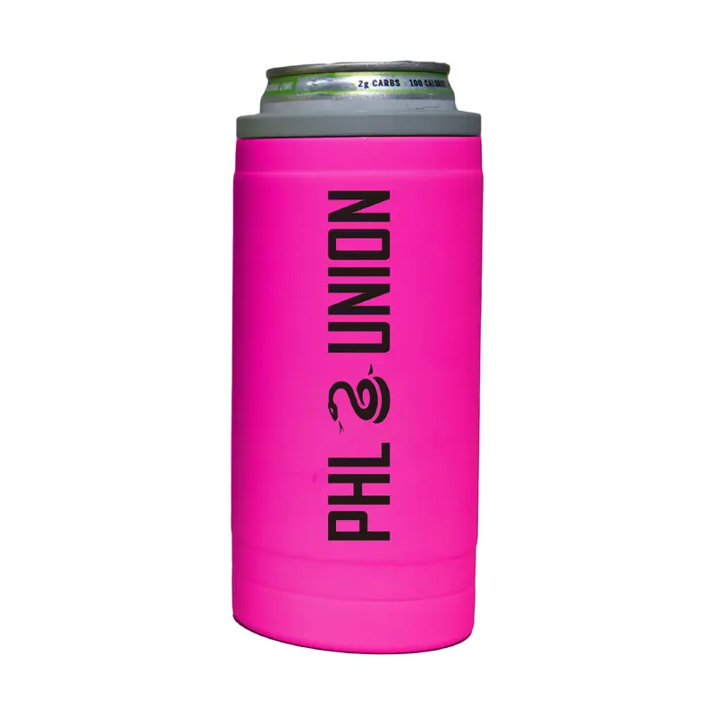 Philadelphia Union 12oz Electric Stacked Soft Touch Slim Coolie