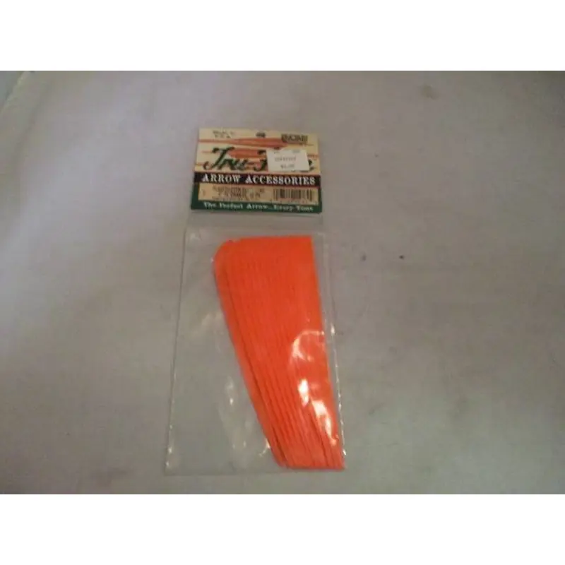 Used True Flite Plasti Fletch Elite Vane 5" Fl Orange