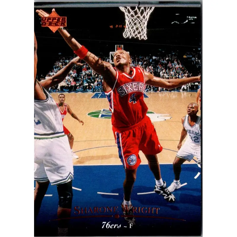 1995 Upper Deck Electric Court Sharone Wright #90