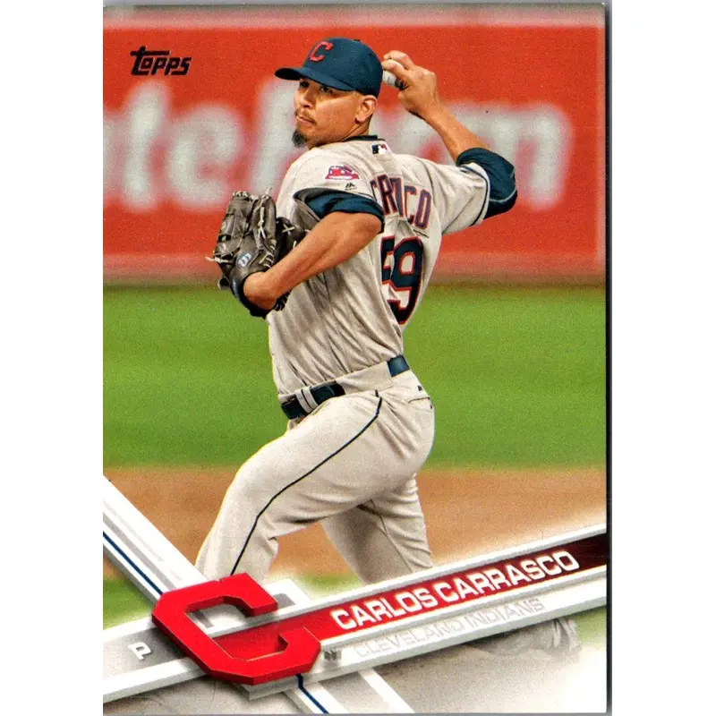 2017 Topps Rainbow Foil Carlos Carrasco #31
