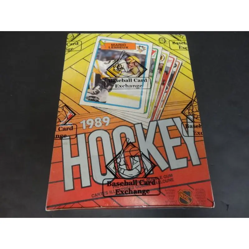 1988/89 OPC O-Pee-Chee Hockey Unopened Wax Box (BBCE)