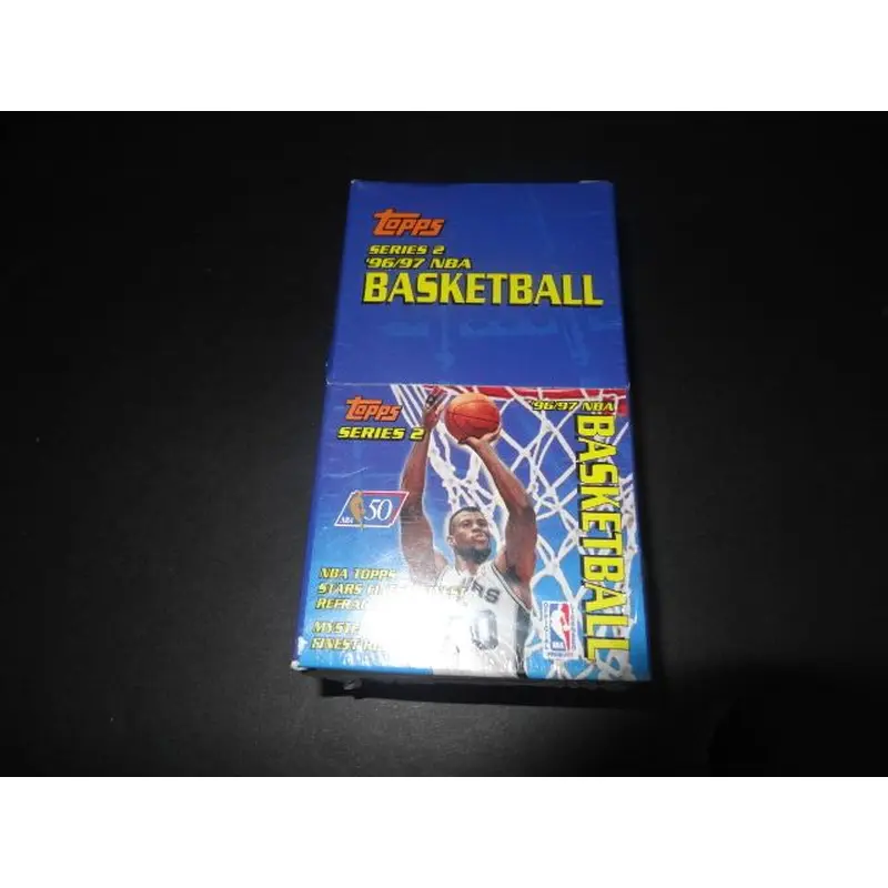 1996/97 Topps Basketball Series 2 Box (8/)
