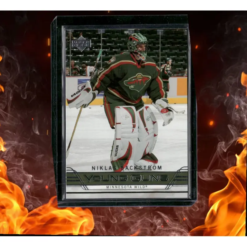 2006-07 Upper Deck Niklas Backstrom Young Guns Rookie #220
