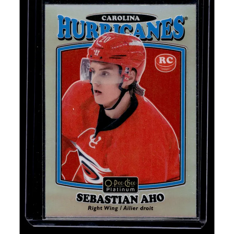 2016-17 Upper Deck O-Pee-Chee Platinum - Retro - Rainbow - Sebastian Aho #R-82 RY