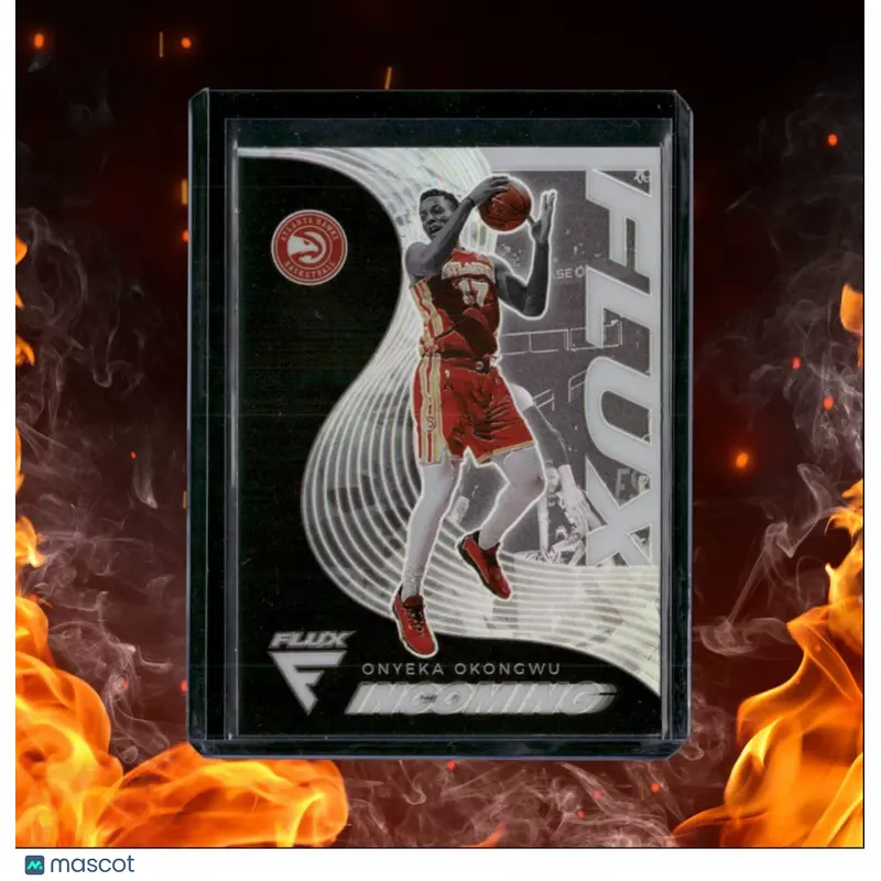 2020-21 Panini Flux Onyeka Okongwu Incoming Silver Prizm Rookie #22
