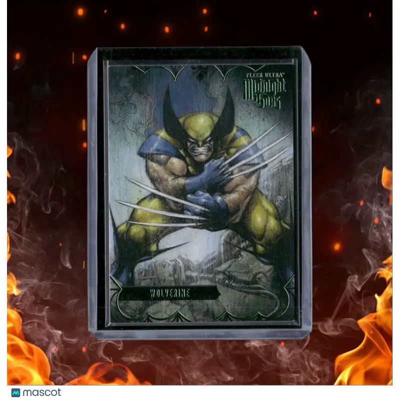 2023 Fleer Ultra Midnight Sons Wolverine Green #96