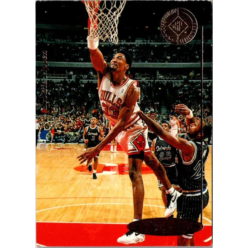 2016 Panini Totally Certified Calling Cards Scottie Pippen #43