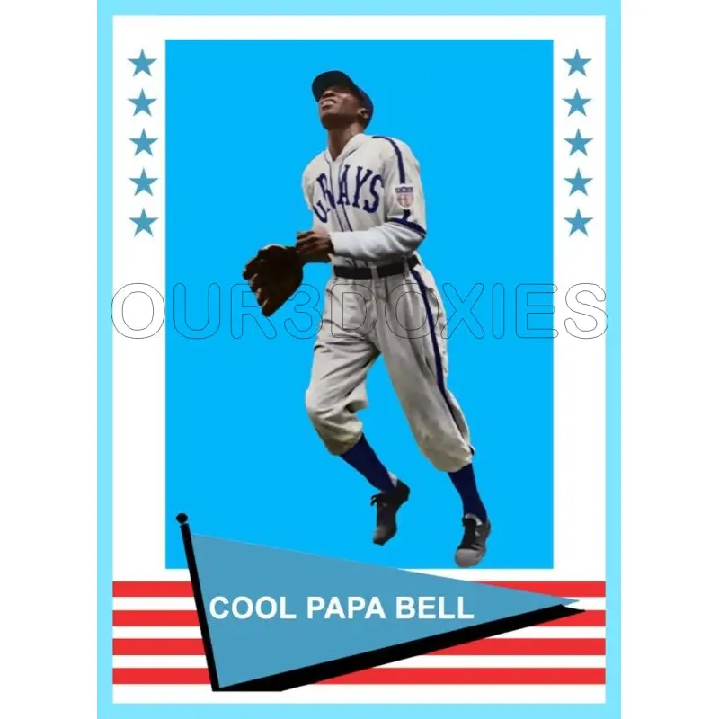 Cool Papa Bell 1961 Fleer Custom Card - 4216