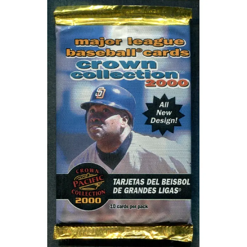 2000 Pacific Crown Collection Baseball Unopened Pack (10)