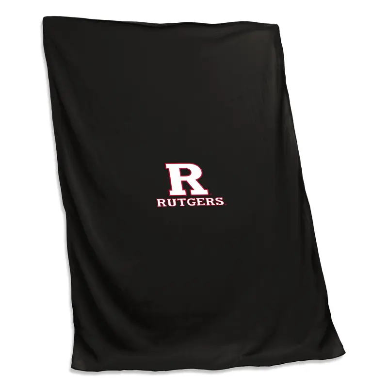 Rutgers University Newark Custom Screenprinted Sweatshirt Blanket