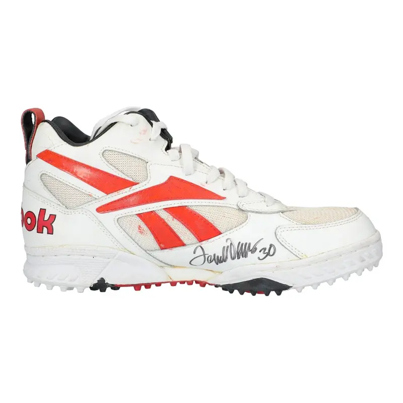 Terrell Davis Signed Rookie Season 1995 Game Used Shoe Sneaker JSA & MEARS COA