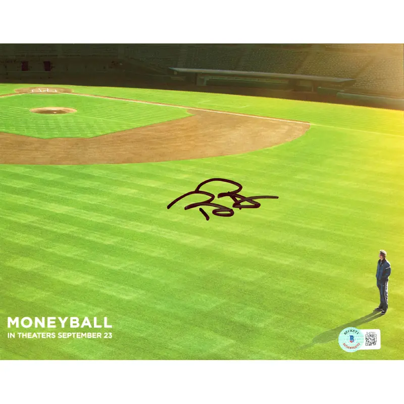 Athletics Billy Beane Moneyball Authentic Signed 8x10 Photo BAS #BJ67551